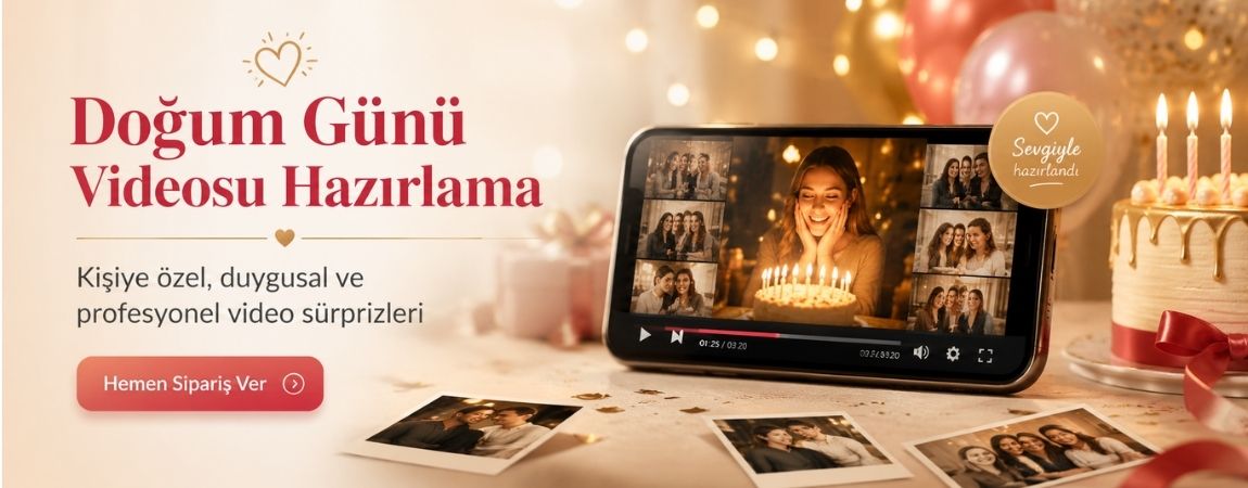 Doğum Günü Videosu Hazırlama