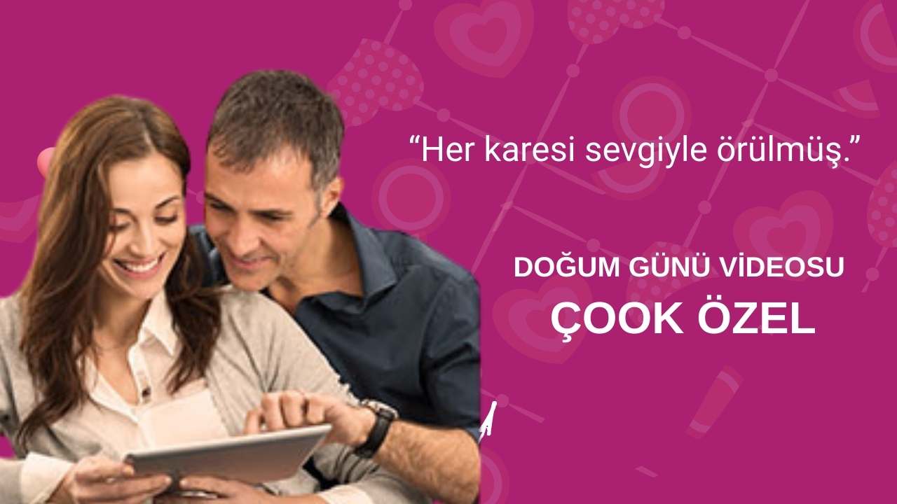 Sürpriz doğum günü videoları hazırlama