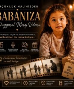 Küçüklük Hâlinizden Babanıza Duygusal Mesaj Videosu